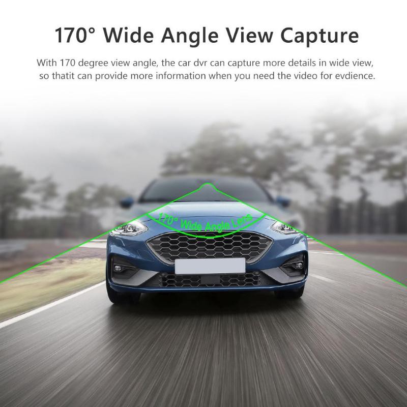 Camera Hành Trình V6 Màn Hình Lcd 3.6 Inch Hd 1080p Góc Quay 170 Độ Cho Xe Hơi | BigBuy360 - bigbuy360.vn