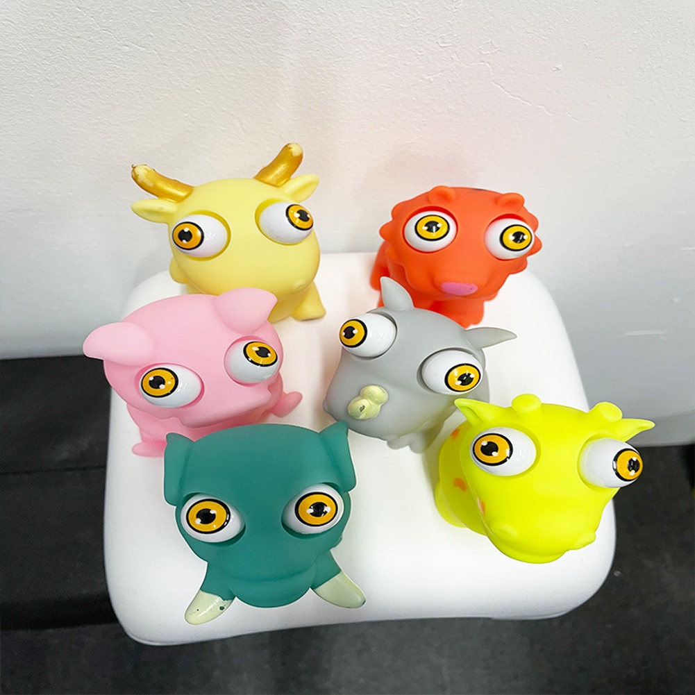 Đồ Chơi Squishy Hình Thú Dễ Thương Giúp Giảm Căng Thẳng