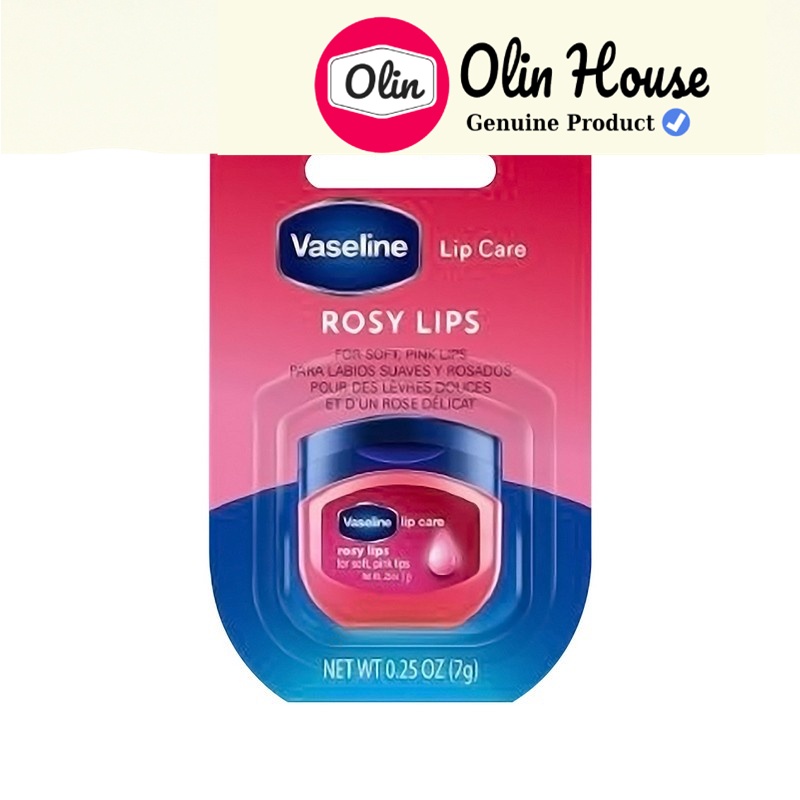 Vaseline dưỡng môi 7g - Kem nẻ Vaseline dưỡng ẩm da mặt 49g - Son dưỡng ẩm môi chống nẻ váeline - Olin House