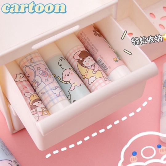 Keo Dán Hồ Dán Giấy Thủ Công Dạng Thỏi Khô