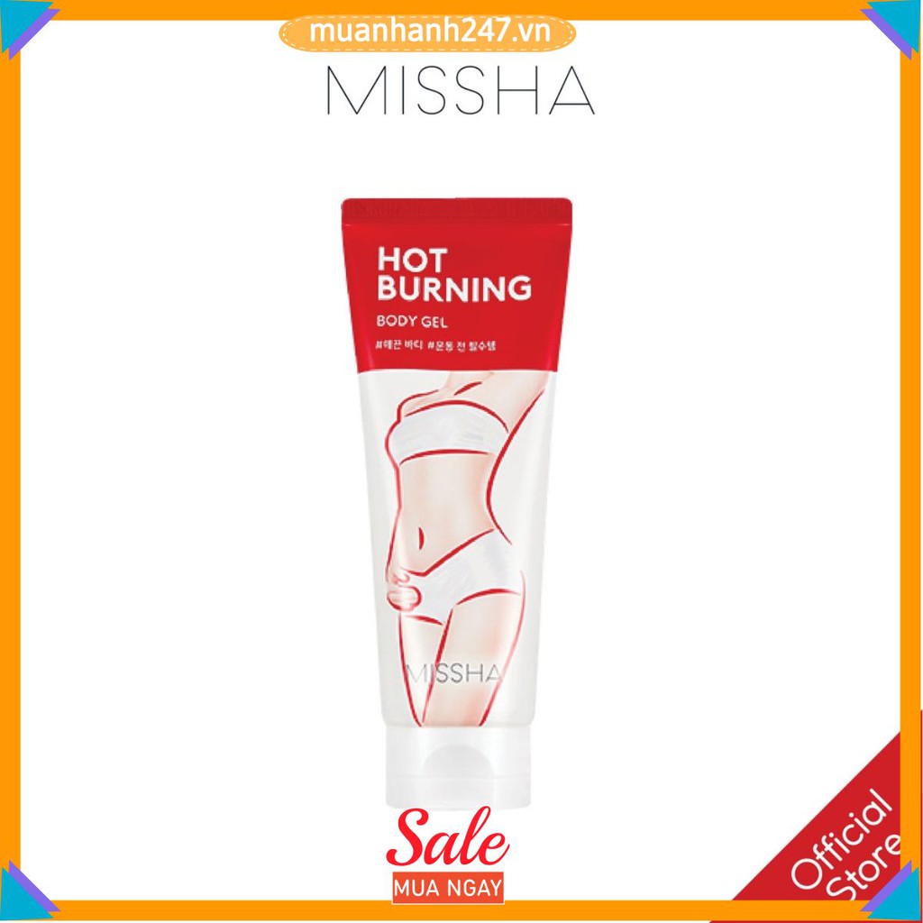 Gel Tan Mỡ Missha Hot Burning Body Gel 200ml