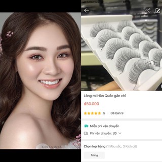 lông mi giả xuất khẩu hàng công ty đi nước ngoài