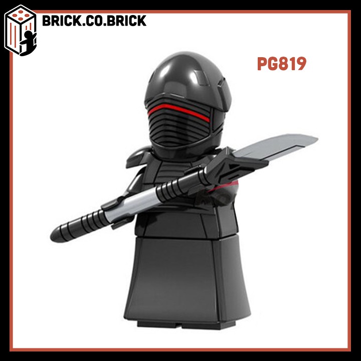 Lego Lính Praetprian Mô hình Chiến tranh giữa các vì sao Minifgure Star Wars Han Solo Leia Luke PG816-PG821