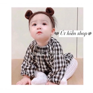 Băng đô tai gấu, turban gấu phong cách hàn quốc siêu đáng yêu cho bé