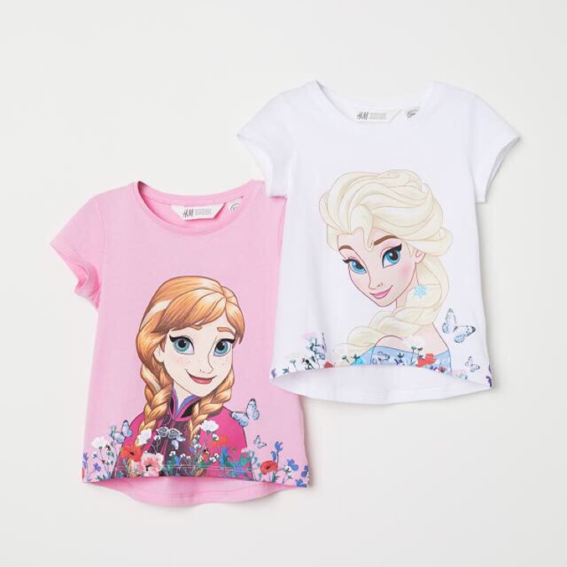 Áo HM cho bé gái hình Elsa