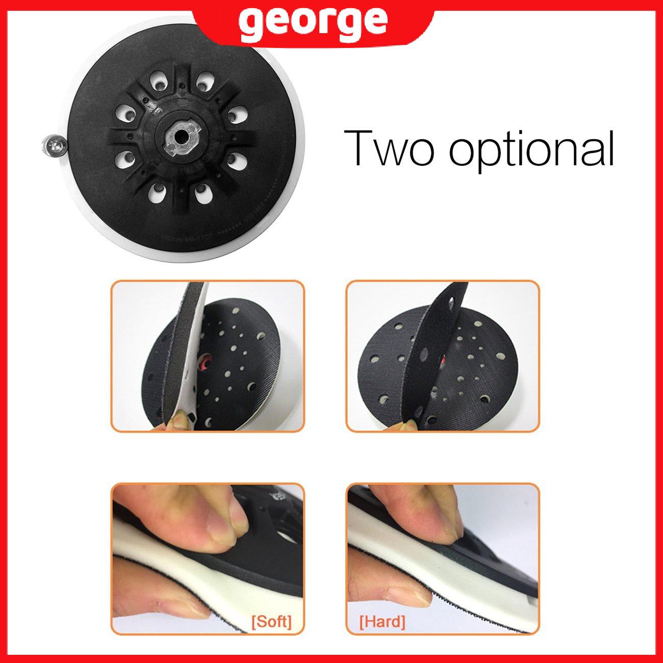 Tấm Chà Nhám Mềm 6 Inch 17 Lỗ Chuyên Dụng Cho Máy Mài | BigBuy360 - bigbuy360.vn