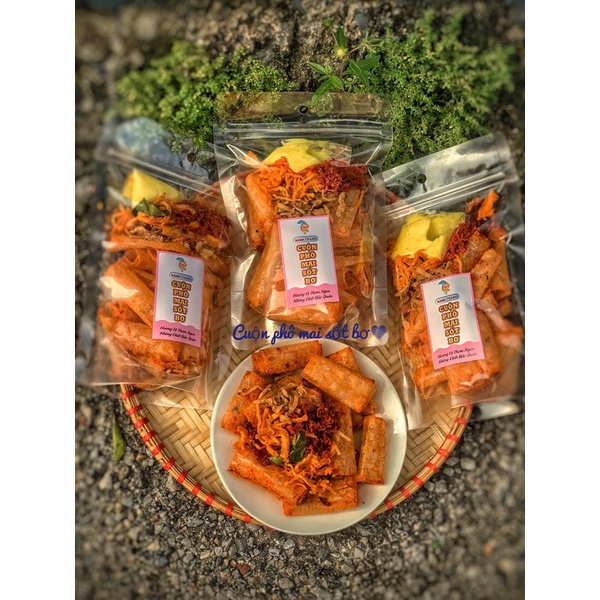 Bánh Tráng Cuộn Phô Mai Sốt Bơ