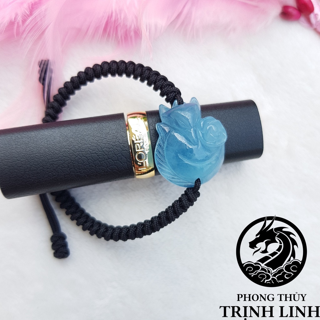 VÒNG TAY CỬU VỸ HỒ LY - TỲ HƯU XANH BIỂN