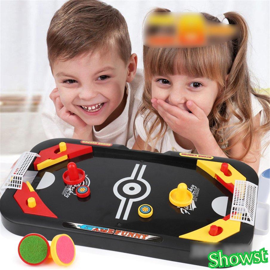 2 In 1 Ice Hockey Desktop Game Competitive Game Mini Soccer Table Interaction