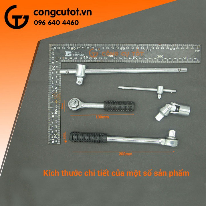 Bộ tuýp vặn 52 chi tiết Century XL-203A 1/4 inch và 1/8inch