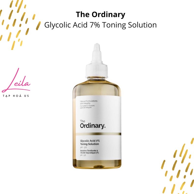 [Bill US] Toner The Ordinary Glycolic Acid 7% Toning Solution 240ml