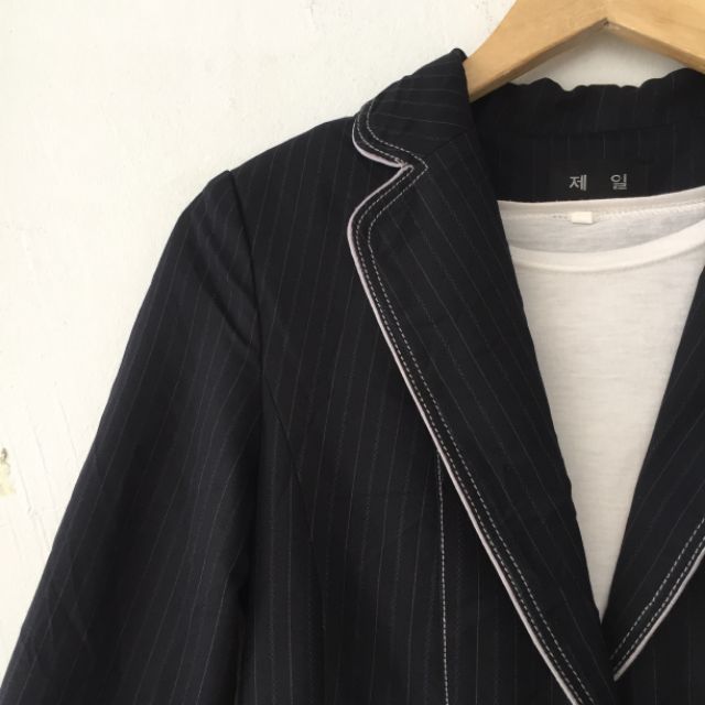 Blazer sọc  Korea thiết kế siêu xịn