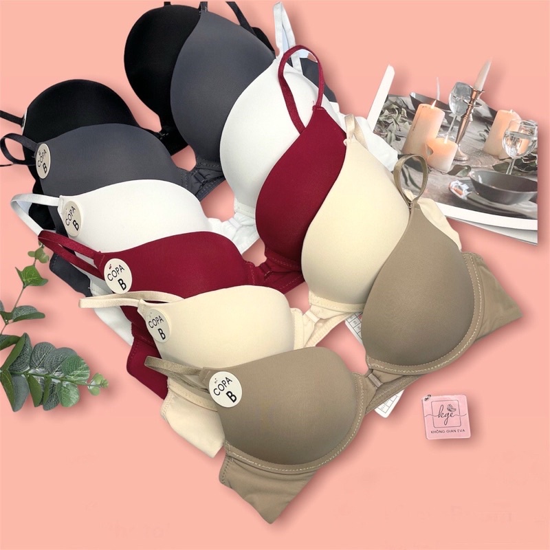 Áo ngực đệm vừa cài trước , áo lót trơn có gọng 7275 không gian có video thật ạ