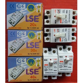 Cầu dao tự động, cầu dao an toàn LS102 trắng