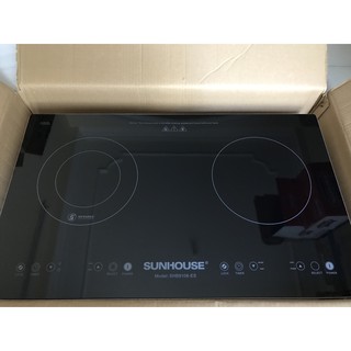 Bếp đôi điện từ hồng ngoại SUNHOUSE SHB9106-ES