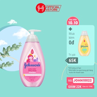 Dầu gội Johnson's óng mượt cho bé gái 500ml - 100979999