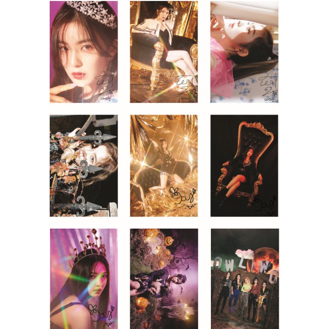 Lomo card 27 ảnh RED VELVET - RBB Really Bad Boy concept photo Có chữ ký