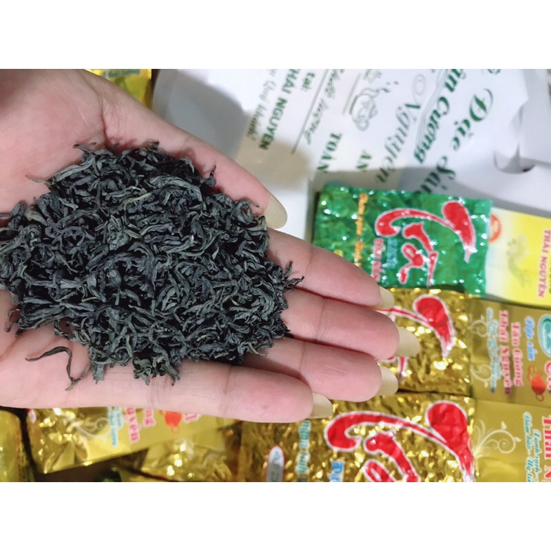 Trà Tân Cương Thái Nguyên búp nõn non NGUYÊN CHẤT Tx190 hút chân không túi xanh 100g | BigBuy360 - bigbuy360.vn