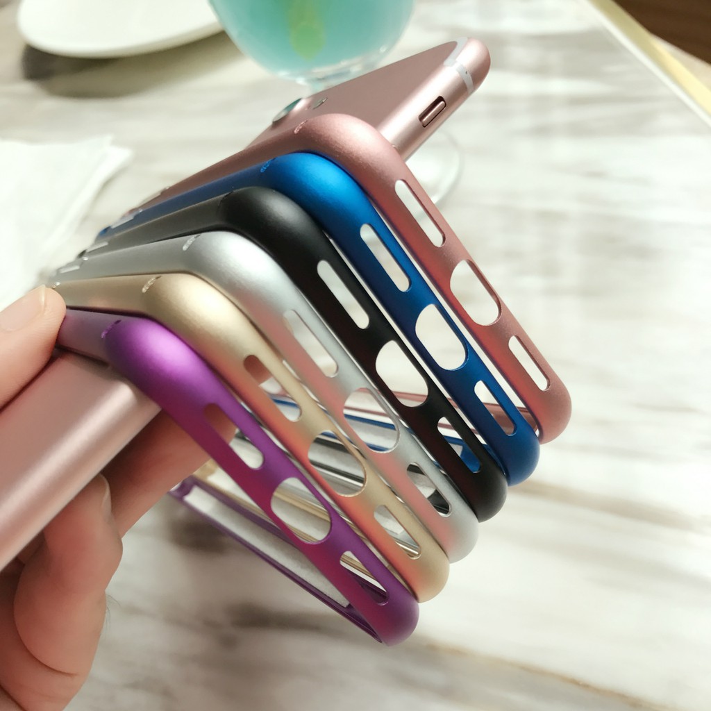 IPhone11 12Pro max Metallic Alloy Bumper Cover Rose-gold China Red Metal Xsmax XR 7/8PLUS 6S SE2020