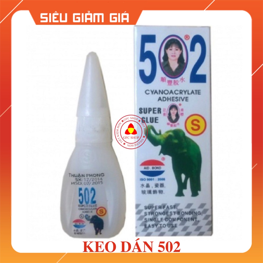 Keo 502 - Keo con voi - Keo dán sắt