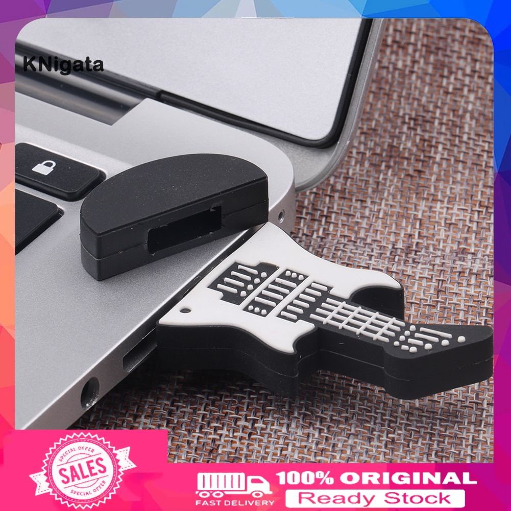 Usb 4gb 8gb 16gb 32gb 64gb Hình Đàn Ghi Ta Trắng Đen