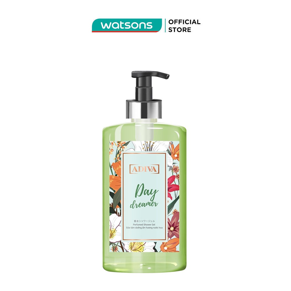 Sữa Tắm Dưỡng Ẩm Adiva Hương Nước Hoa Sweet Memories 400ml
