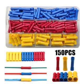 150 chiếc dây điện uốn thiết bị đầu cuối bộ bv1.25 bv2.5 bv5.5 cách nhiệt thẳng mông uốn dây nối