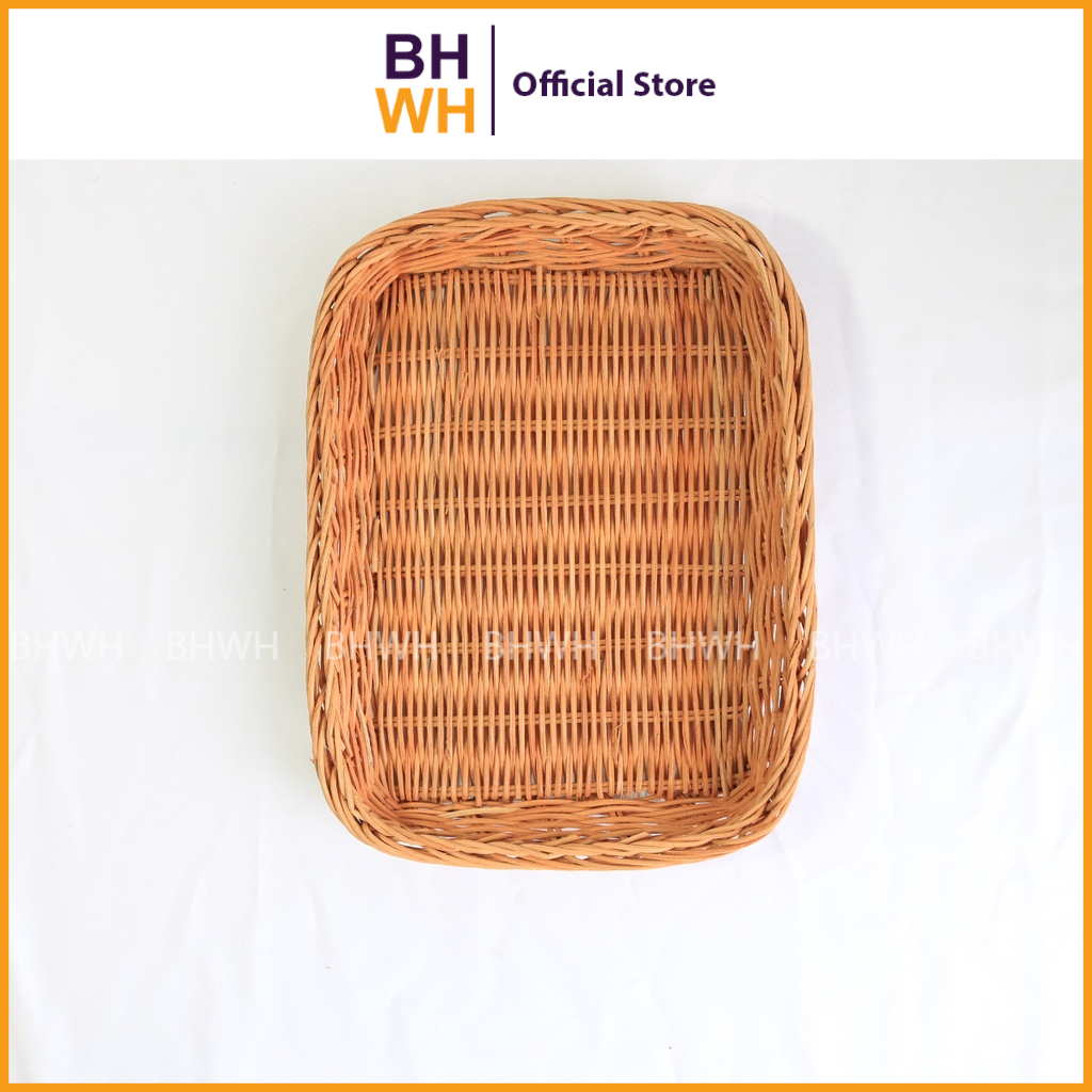 Khay mây hình chữ nhật - BHWH