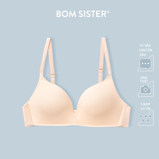 Áo lót mút mỏng không gọng thun lạnh nâng ngực tự nhiên BOM SISTER A003