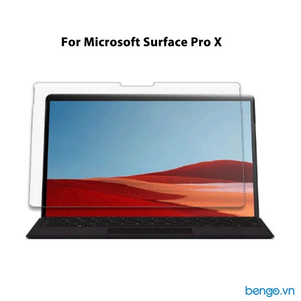 [Mã ELFLASH5 giảm 20K đơn 50K] Dán cường lực màn hình dành cho Microsoft Surface Pro X 9H