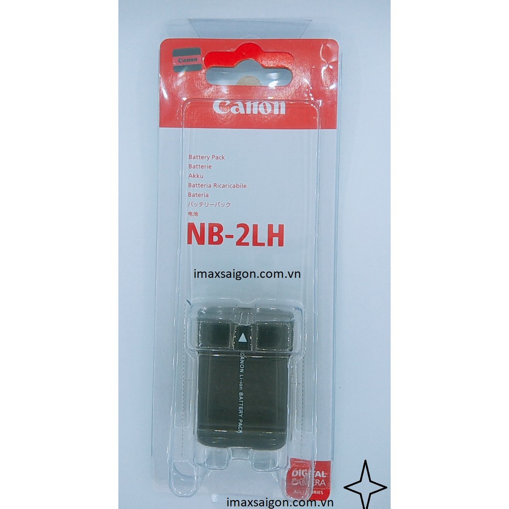 Bộ 1 Pin 1 Sạc cho máy ảnh CANON NB-2L/ 2LH