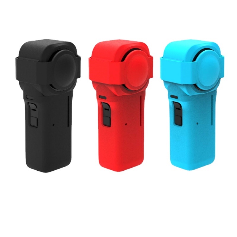 Ốp Nắp Bảo Vệ Ống Kính Camera Bằng Silicon Chống Trầy Xước Cho Insta360 One RS 1 Inch Panoramic Action
