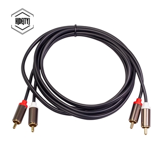 DVD Dây Cáp Âm Thanh Rca Chuyển Đổi Từ 2rca Sang 2 Rca Dài 1m