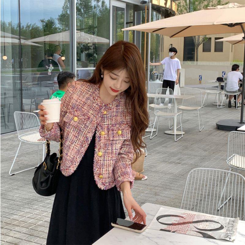 Áo Khoác Cotton Dáng Rộng Thời Trang Thu Đông Phong Cách Pháp Cho Nữ