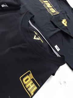 Áo thun OHLINS Biker Tay Ngắn Tem Xe (Đen)
