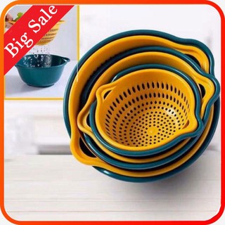 Combo Sét bộ 6 món rổ kèm chậu hàng xuất nhật