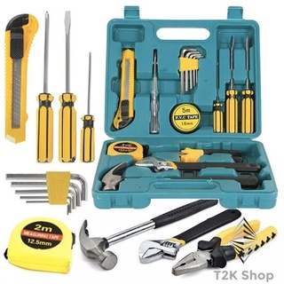 Bộ dụng cụ sữa chữa đa năng gia đình 16 món tiện lợi - T2K Shop hot T1