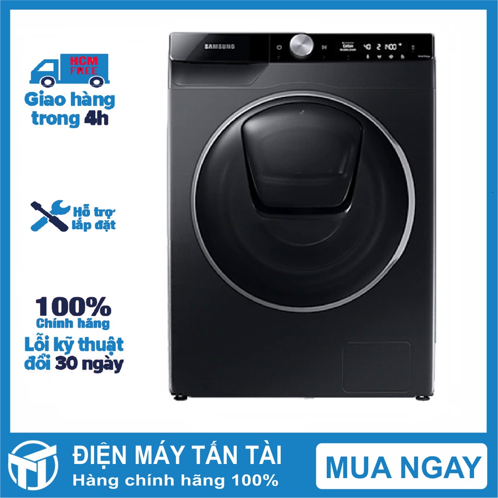 Máy giặt Samsung Inverter 10 Kg WW10TP54DSB/SV Mới 2021 ,Giặt hơi nước, Thêm đồ khi đang giặt, GIAO HÀNG MIỄN PHÍ HCM