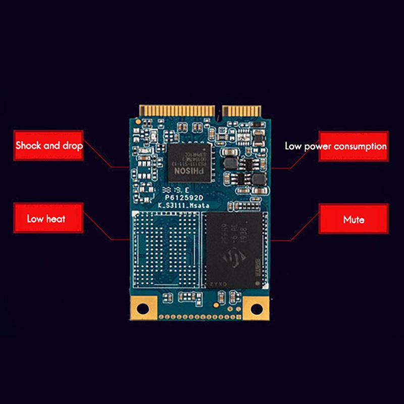 Ổ đĩa cứng chơi game Kston 1.8-Inch MSATA SSD TLC (32G) | BigBuy360 - bigbuy360.vn