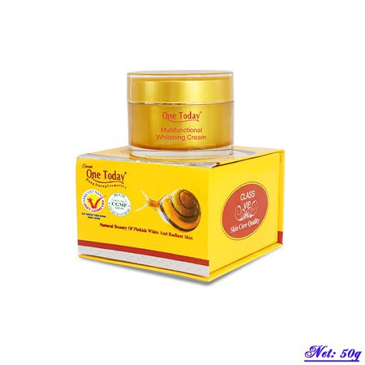 [ chuẩn hàng 100%] kem ốc sên trắng da đa chức năng  vip 50g