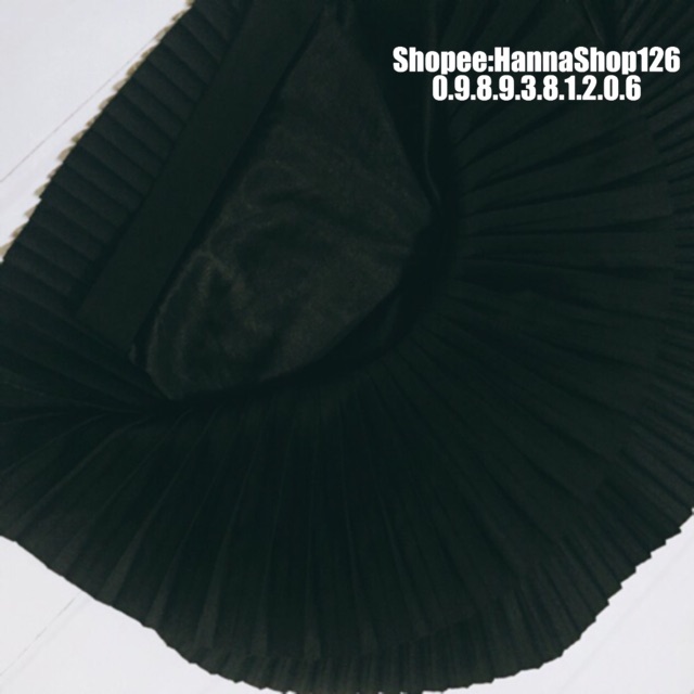 Chân váy li tăm 2 tầng hàng sịn Quảng Châu❤️