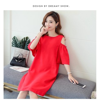 Váy bầu đỏ Kate Hàn cao cấp 2019