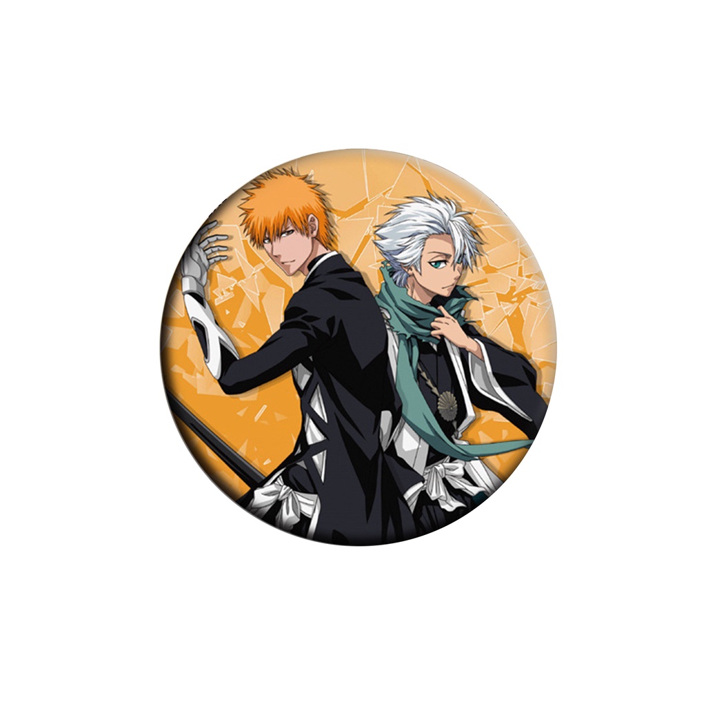 Huy hiệu cài áo IN HÌNH BLEACH anime chibi dễ thương tiện lợi