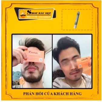 LCLT Hỗ Trợ Thuốc Mọc Râu Minoxidil 5% Lỏng Giúp Nhanh Đen