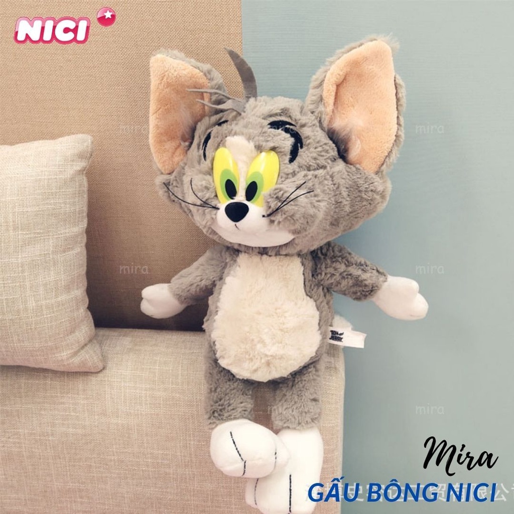 Gấu Bông Tom & Jerry Hãng Nici Búp Bê Thú Nhồi Bông Thương hiệu NICI Quà Sinh Nhật Cho Nữ 43cm MIRA-GB28012