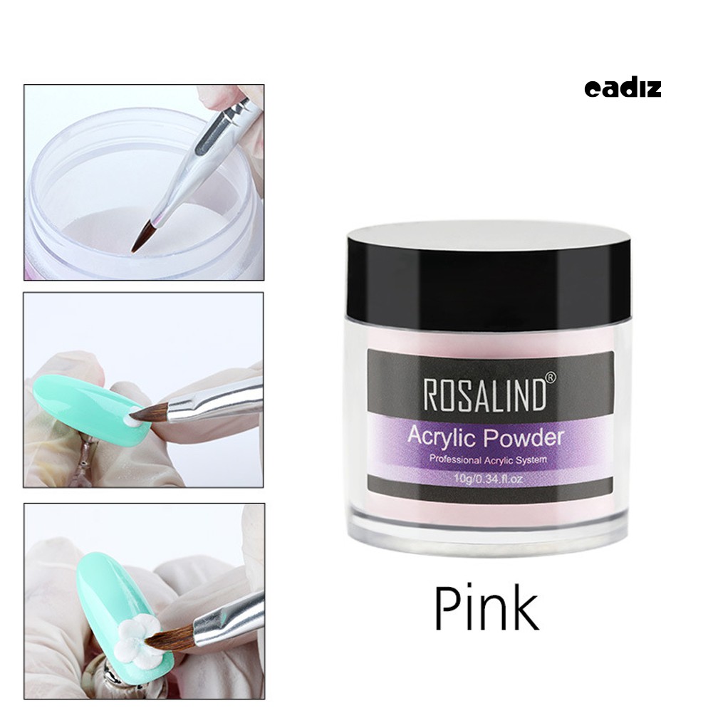 [Hàng mới về] Bột Acrylic Đắp Móng Tay 10 / 30Ml