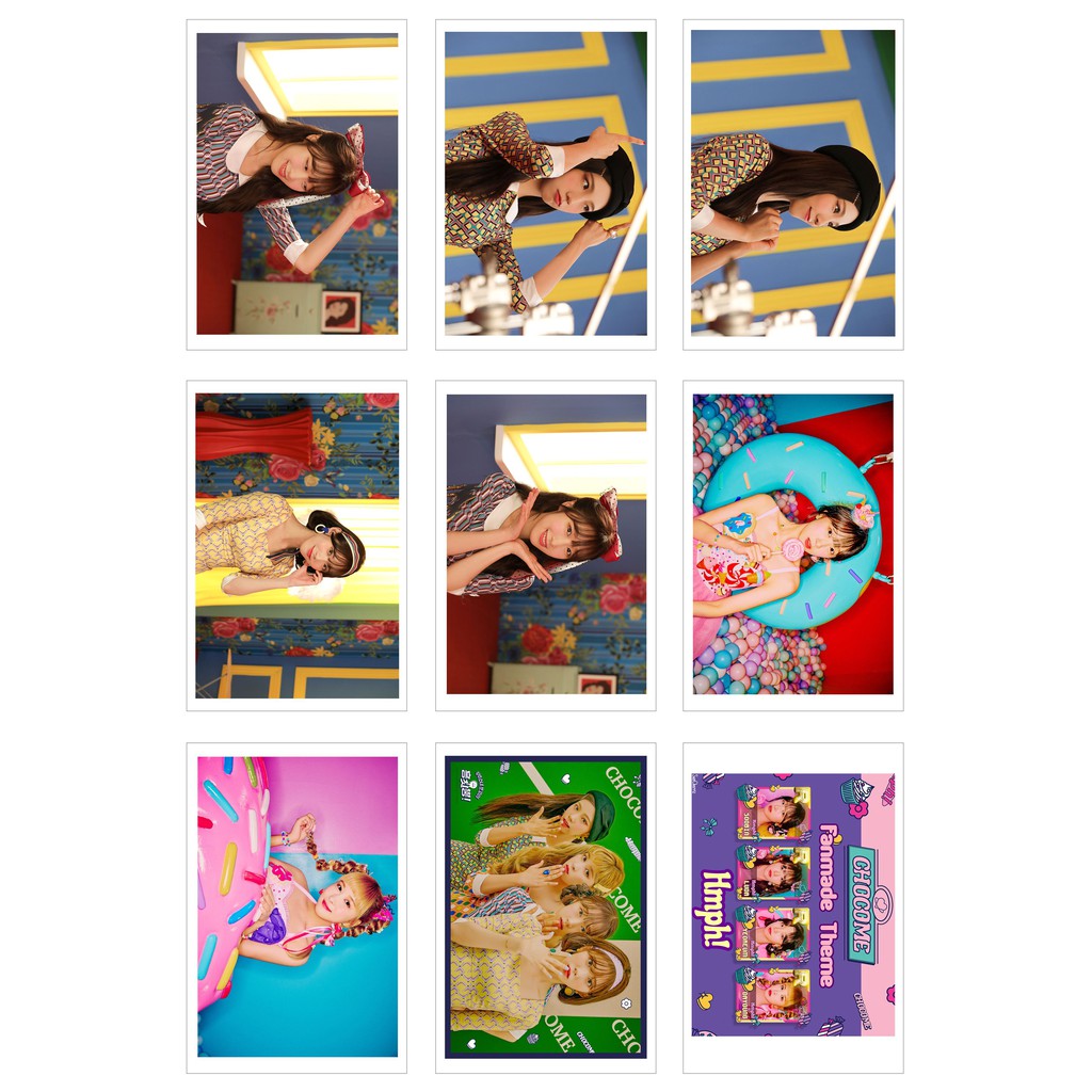 [Ép lụa] Lomo Card Ảnh WJSN (CHOCOME - Hmph MV Shooting) (36 ảnh)