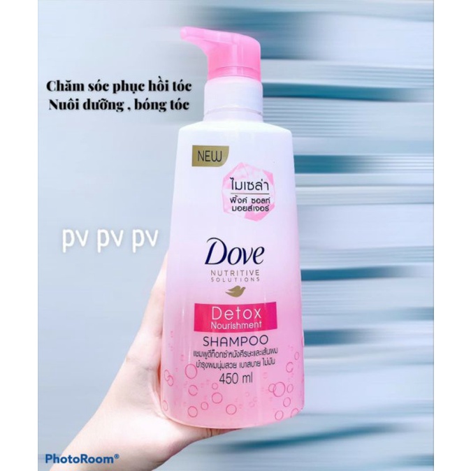 💜 DẦU GỘI DOVE 450ML NHIỀU MÙI SIÊU THƠM VÀ ĐẶC THÁI LAN 💜