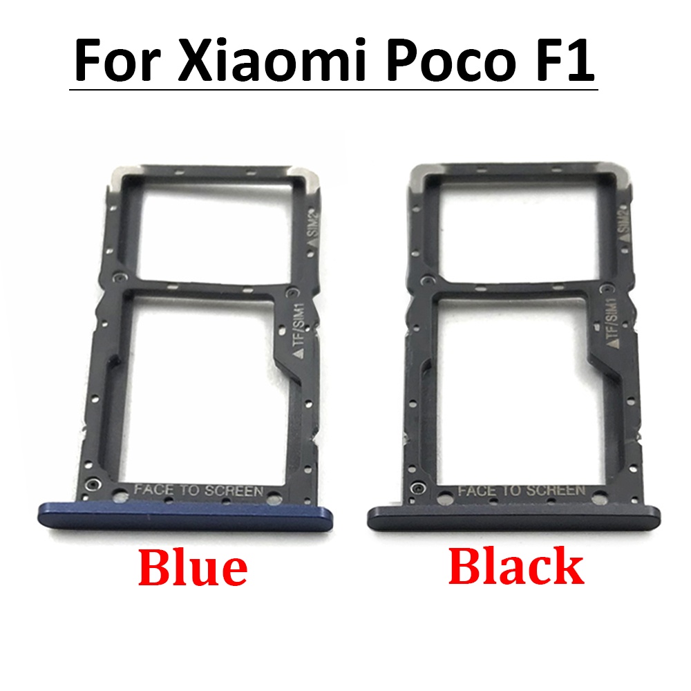 Khay Đựng Sim Thay Thế Cho Xiaomi Poco X3/Poco M3/Poco F3/F2 Pro/Xiaomi POCOPHONE F1