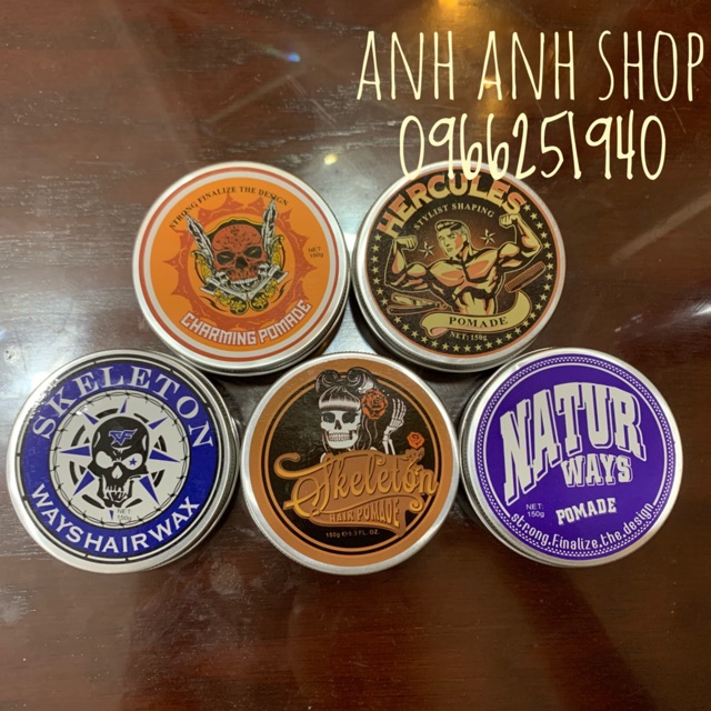 ✅SÁP VUỐT TÓC POMADE NEW 2020 HƯƠNG HOA QUẢ ĐẲNG CẤP PHÁI MẠNH